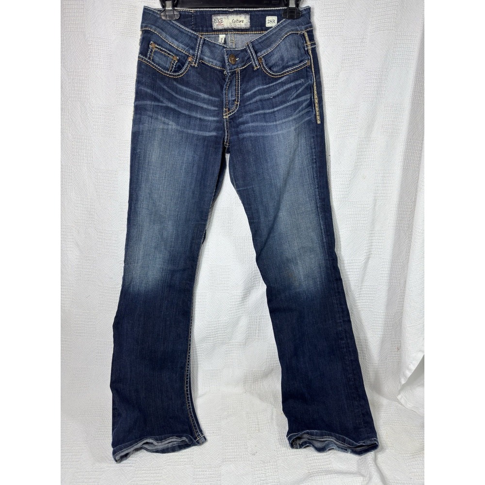 Buckle BKE‎ Culture boot women blue jeans size 28R X 31.5